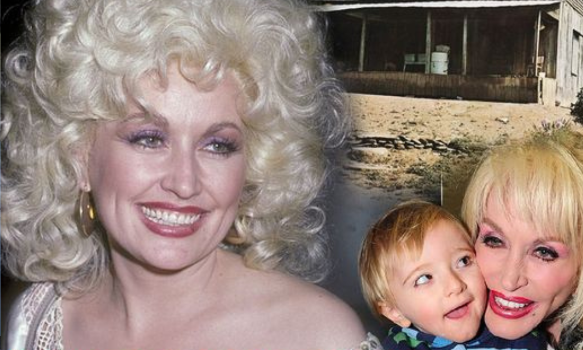 Dolly Parton was raised in a shack with 14 children where she could