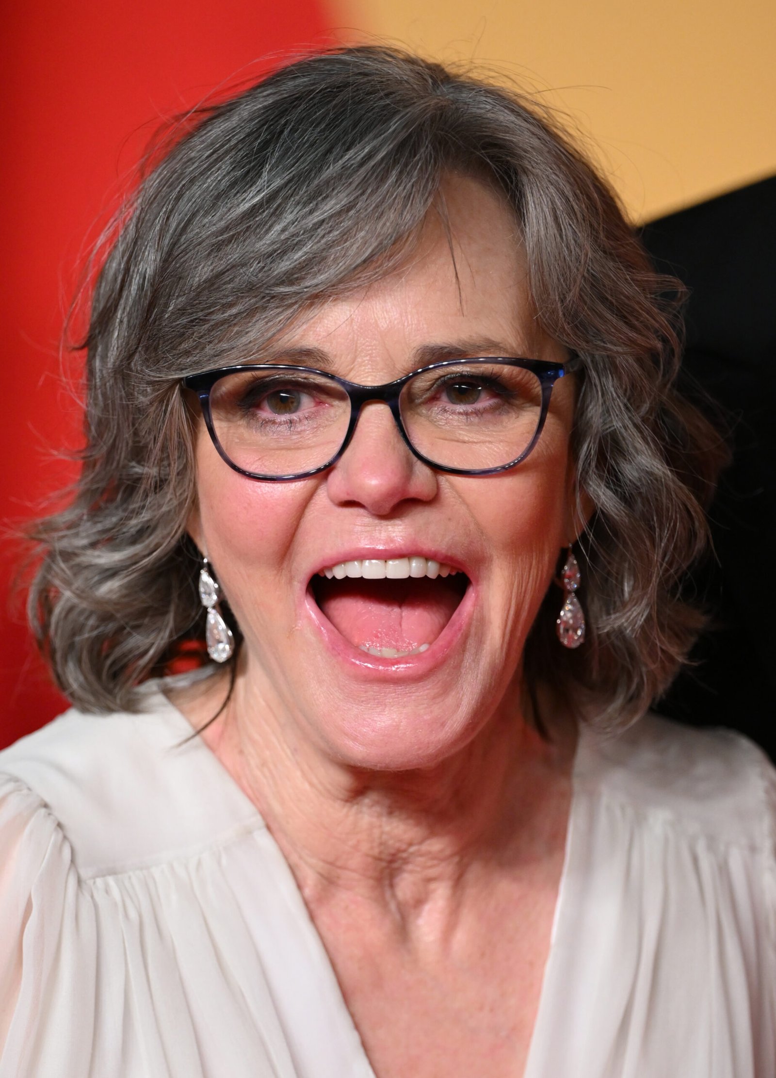 Sally Field attends the 2024 Vanity Fair Oscar party at Wallis Annenberg Center for the Performing Arts on March 10, 2024 in Beverly Hills, California.