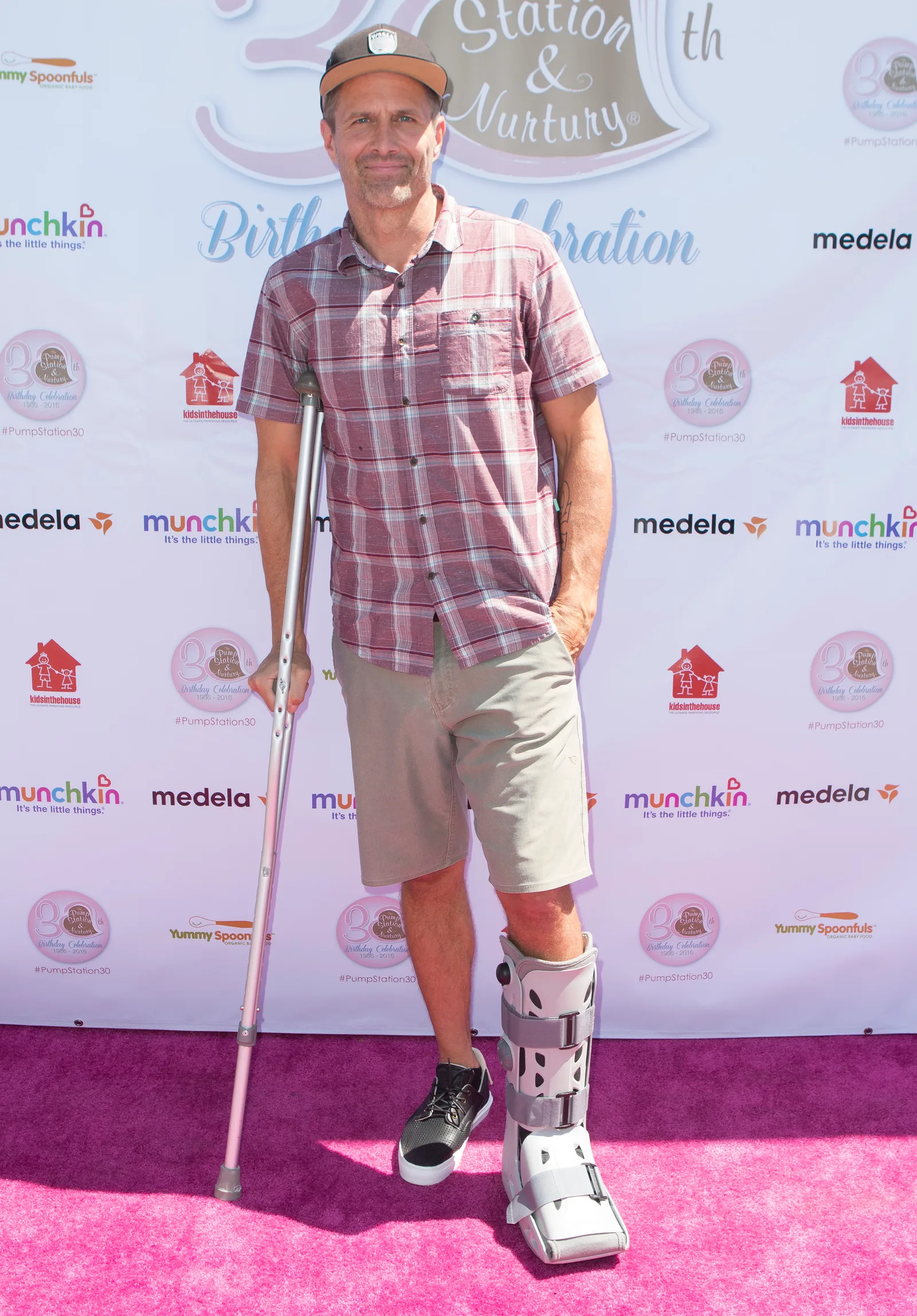 The actor on August 14, 2016