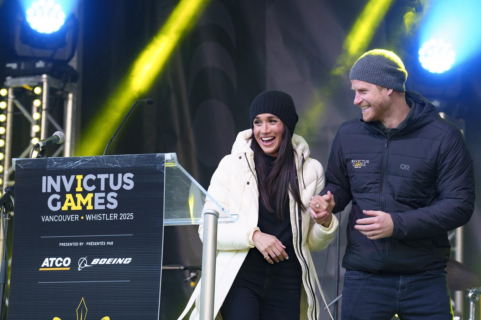 The next day, Harry arrived in Birmingham for the official Invictus countdown. This was an event that Meghan had originally been expected to attend right by his side.