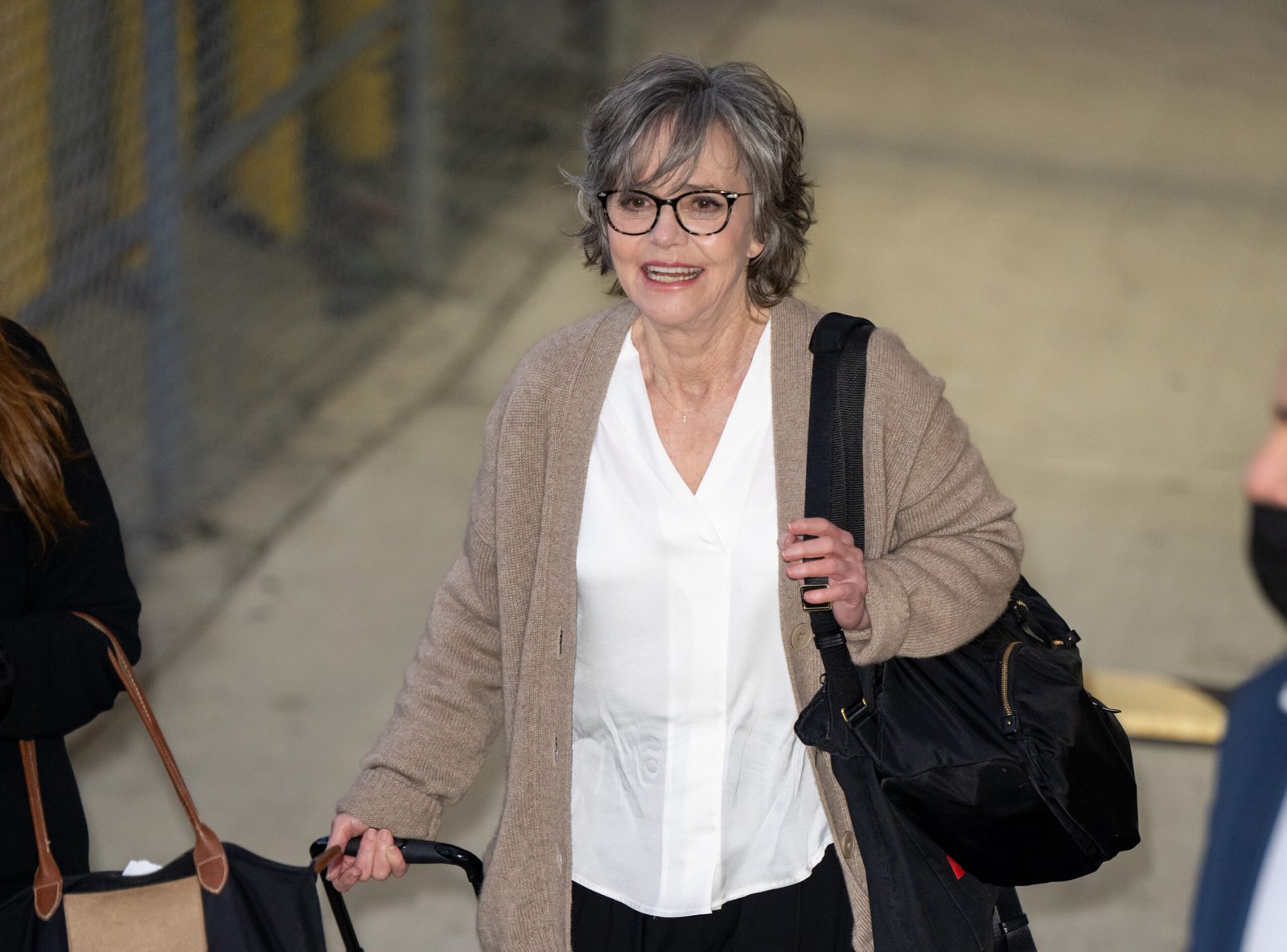 Sally Field pictured at "Jimmy Kimmel Live" on January 19, 2023 in Los Angeles, California