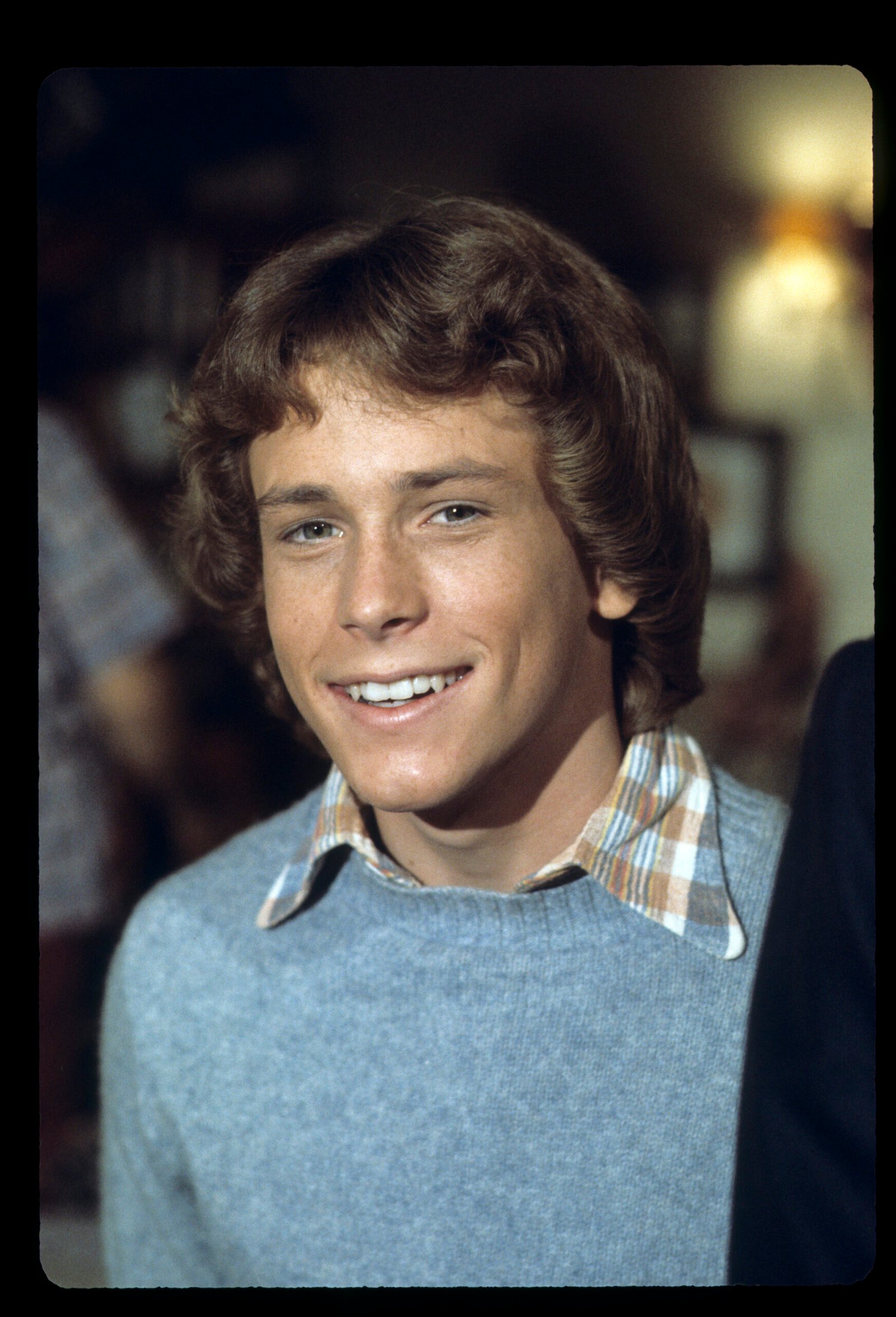 The actor on the set of "Eight Is Enough," 1977