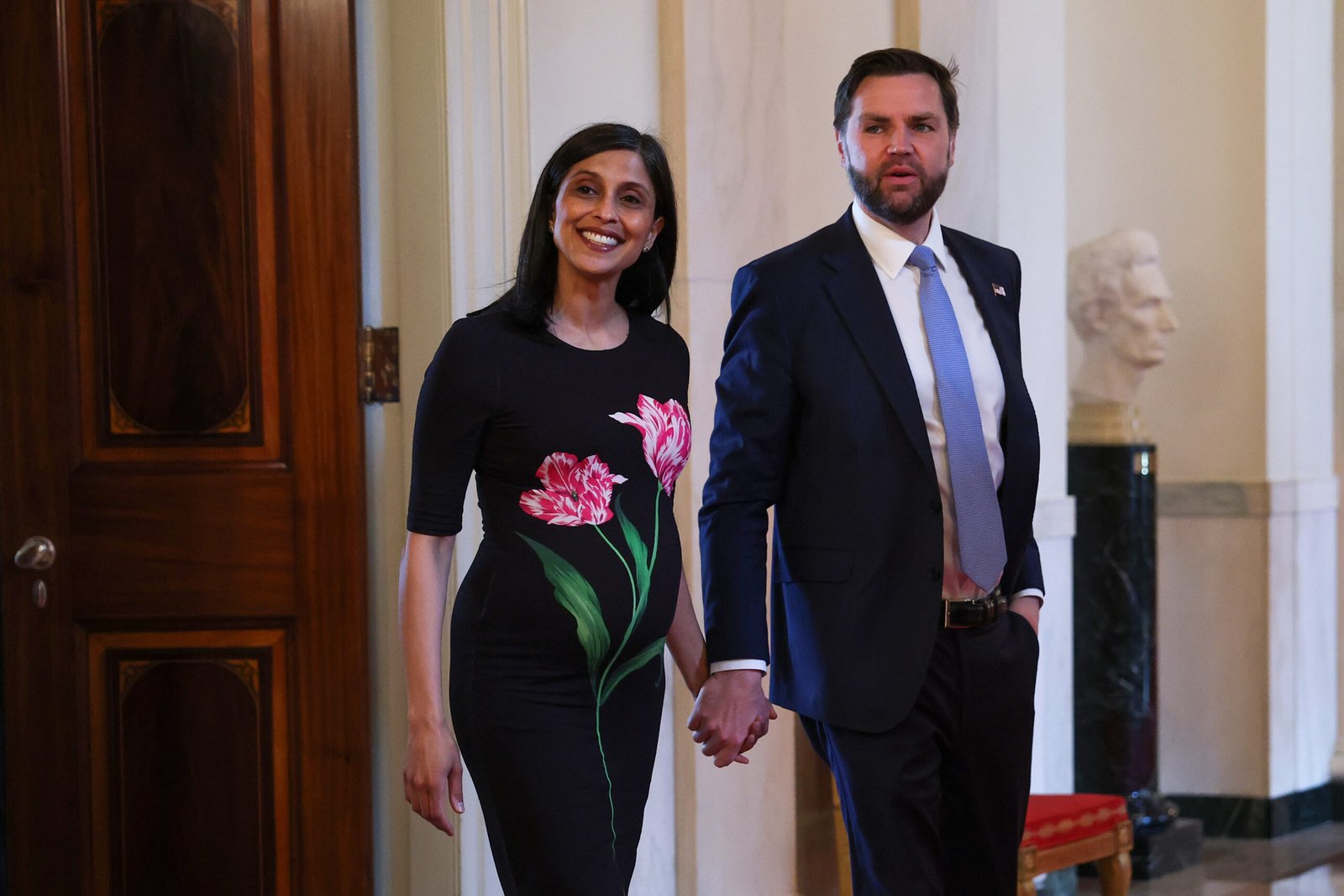 JD Vance and Usha Vance appeared together before announcing the birth of their fourth child. Their happy family news drew thousands of reactions online, with many offering congratulations while others criticized the vice president.