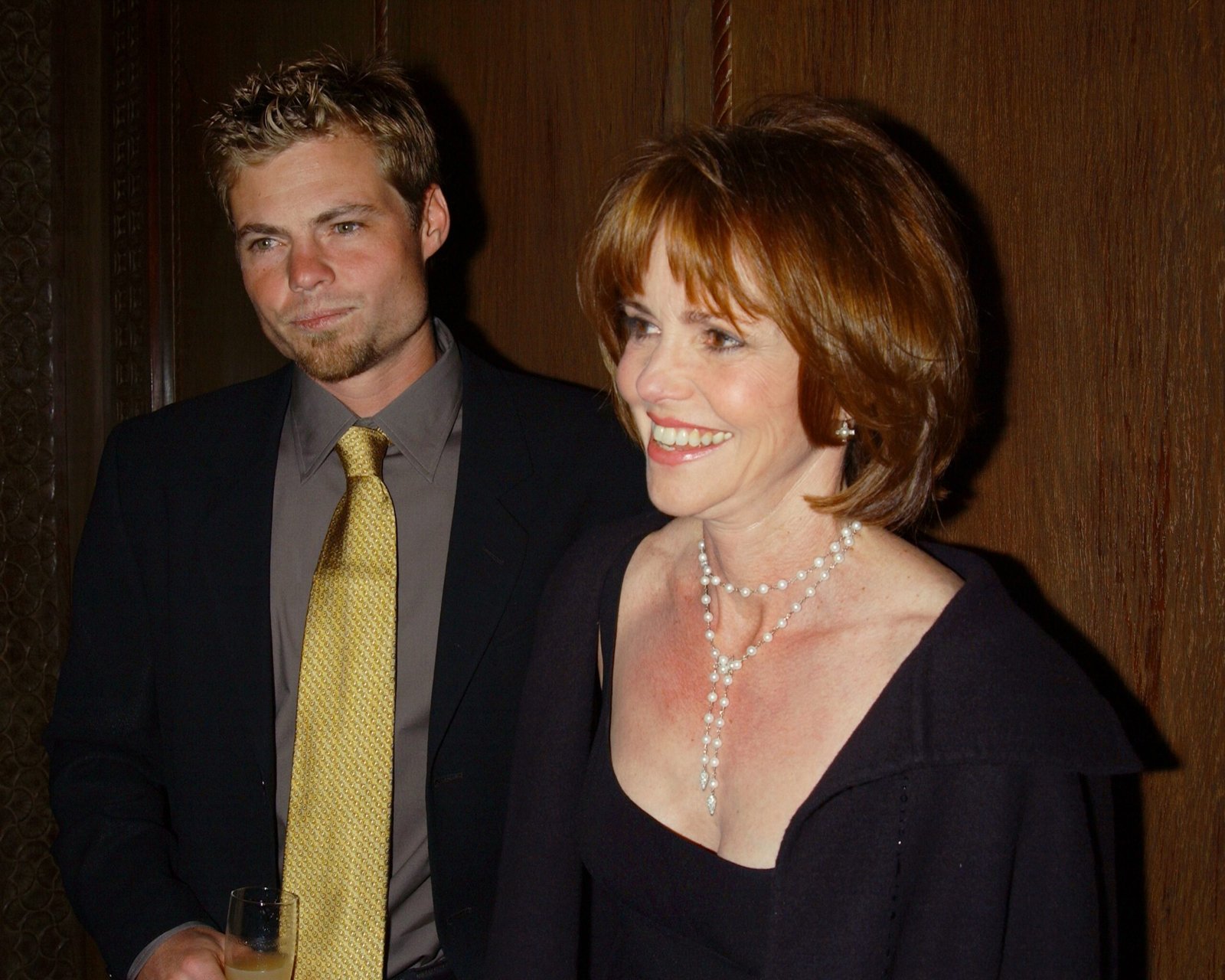 Sally Field and son Eli Craig at Cipriani 42nd Street for the 20th anniversary gala celebration of The Sundance Institute on April 23, 2002
