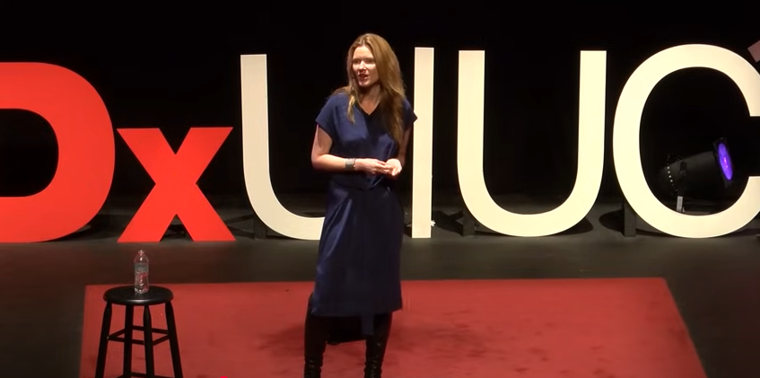 Justine Musk speaking on TED Talks posted June 1, 2017