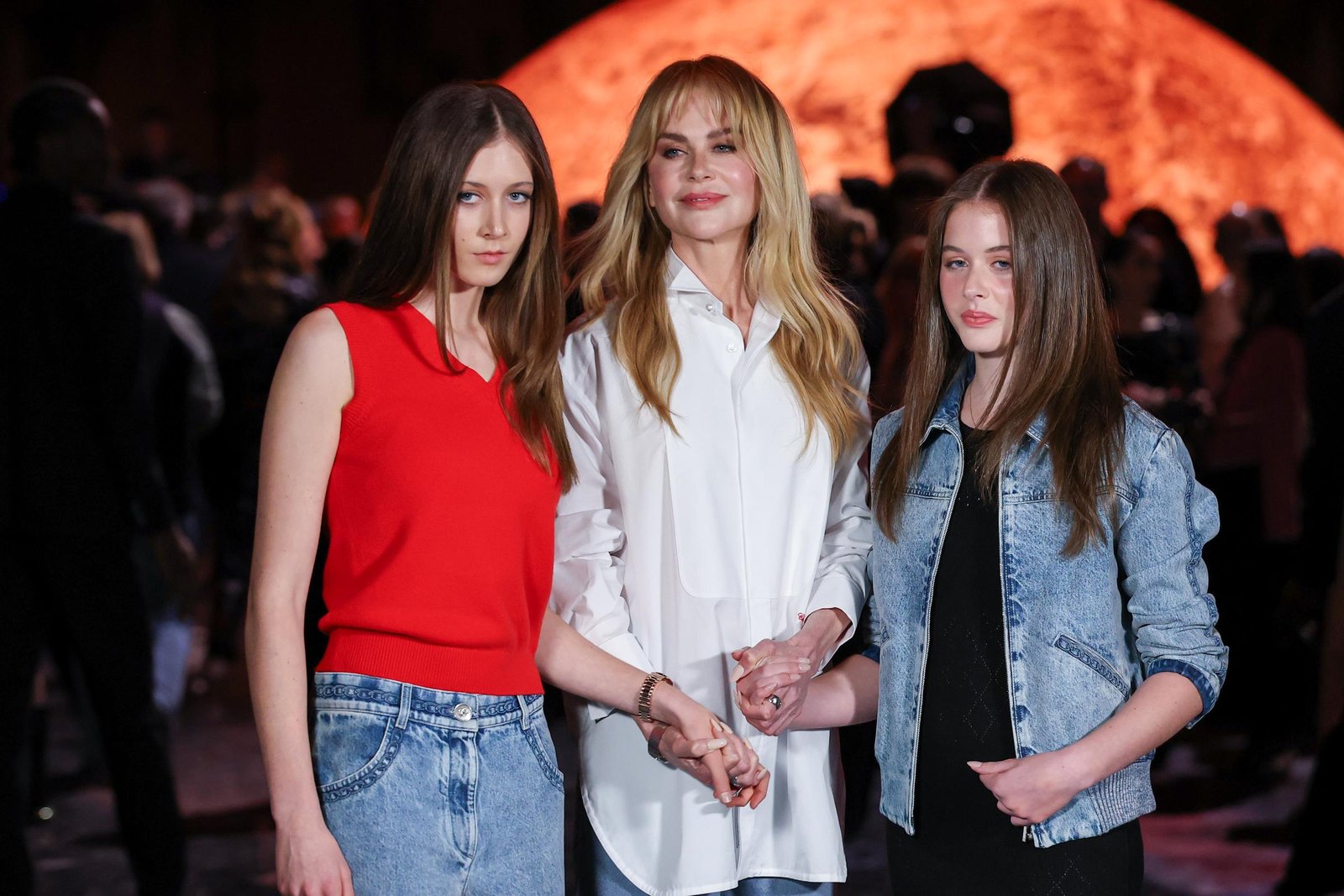 Kidman has emphasized that protecting her family remains her priority following the end of her 19-year marriage to Keith Urban. She and Urban share daughters Sunday and Faith, whom the actress affectionately called her "beautiful girls."