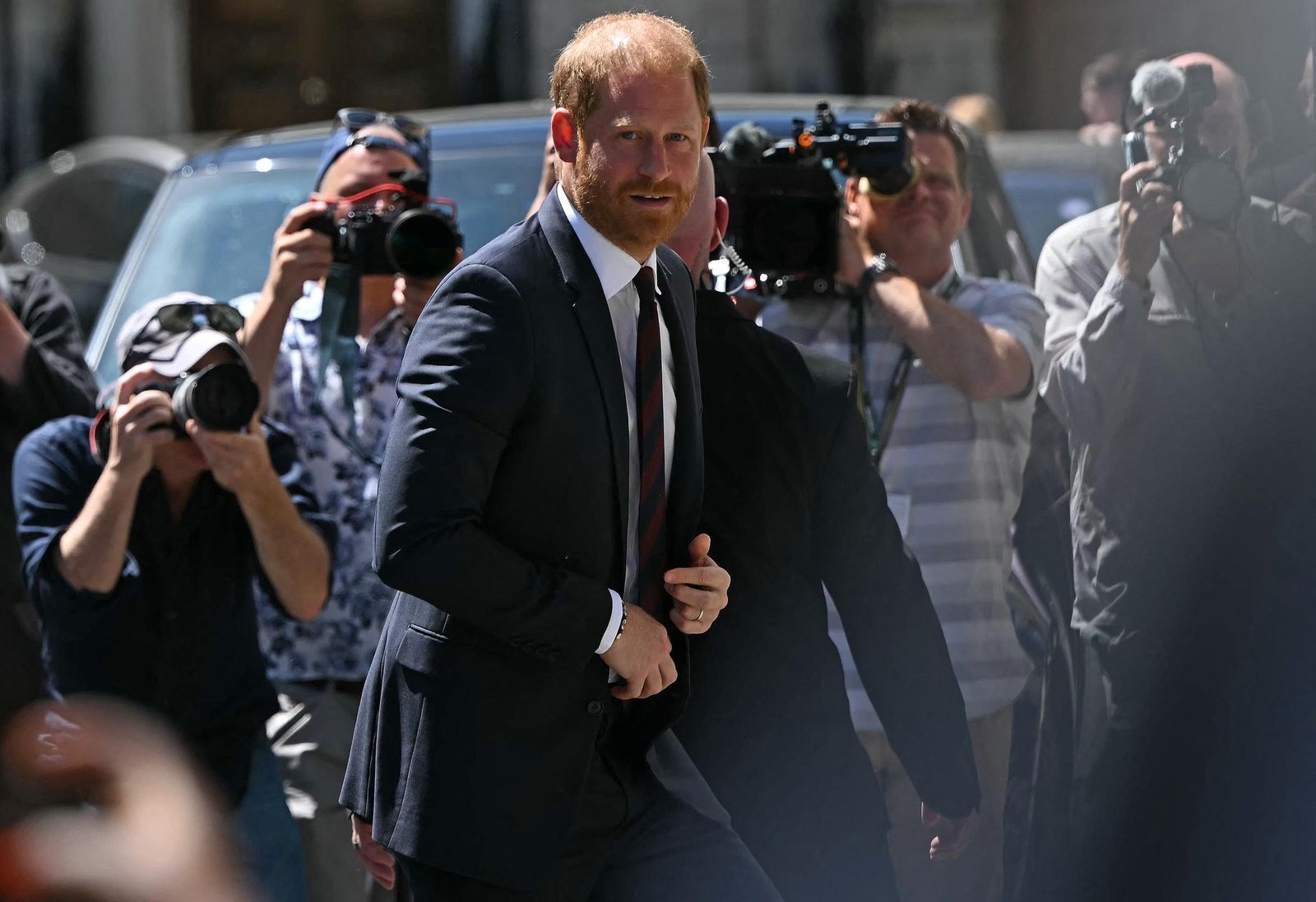 Harry arrived at Chatham House in central London on July 7, 2026, to attend the fourteenth Invictus Games Foundation Conversation: From Policy to Practice, as part of the One Year to Go celebrations for the Invictus Games Birmingham 2027.
