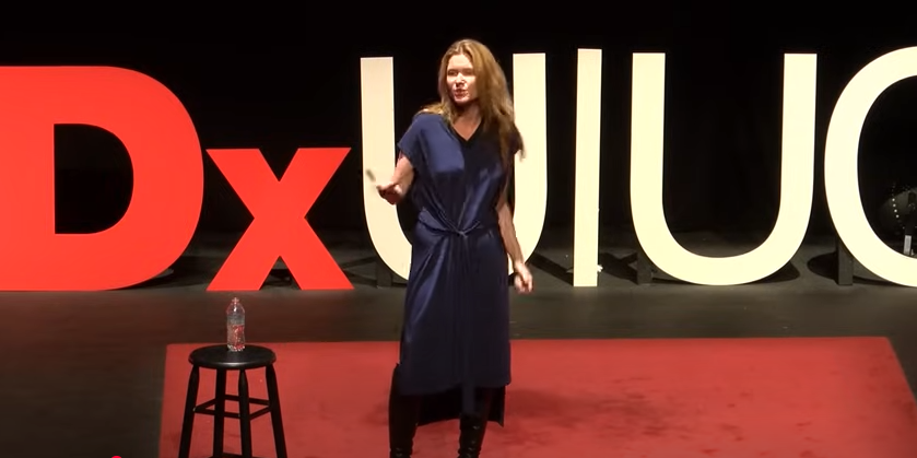 Justine Musk speaking on TED Talks posted June 1, 2017